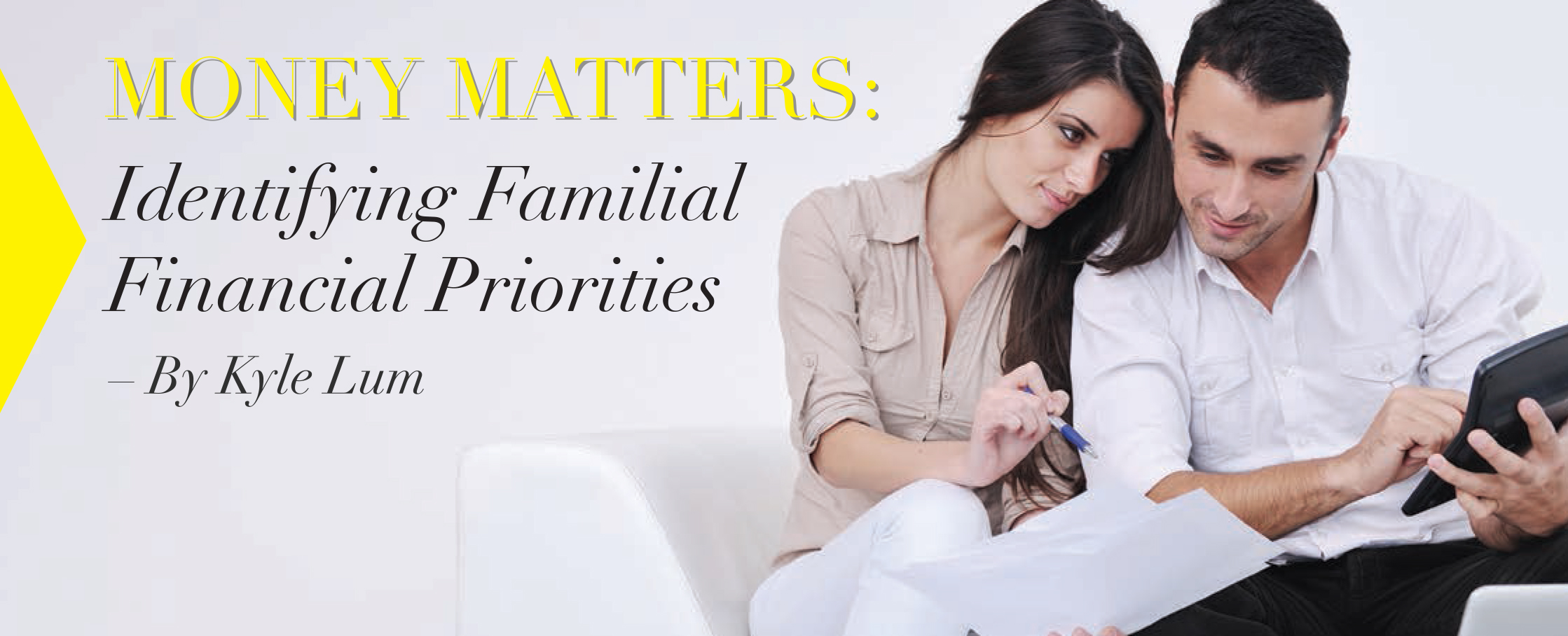 Money Matters Identifying Familial Financial Priorities